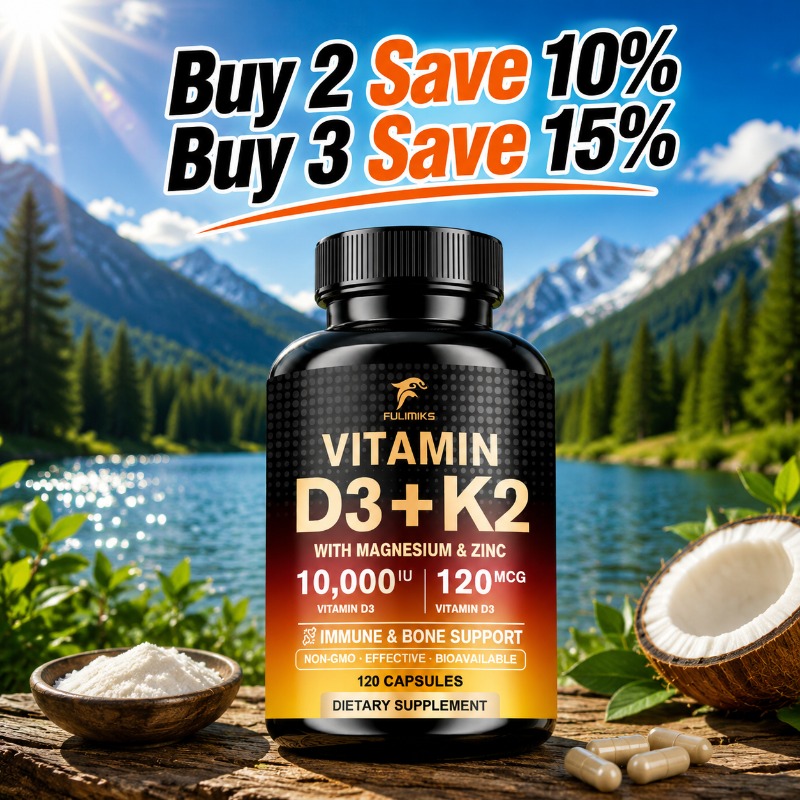 Vitamin D3 K2 Drop - Витамин D3 K2 10000 МЕ с