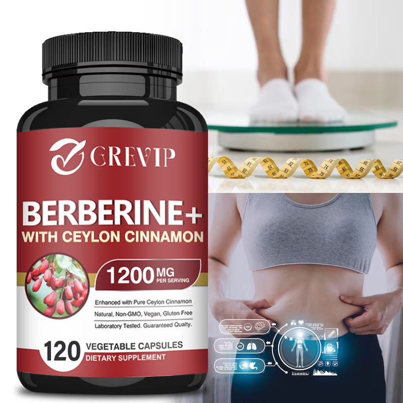 Berberine Hcl Capsule - Берберин HCL премиум-класса 1200 мг-поддерживает Когнитивное
