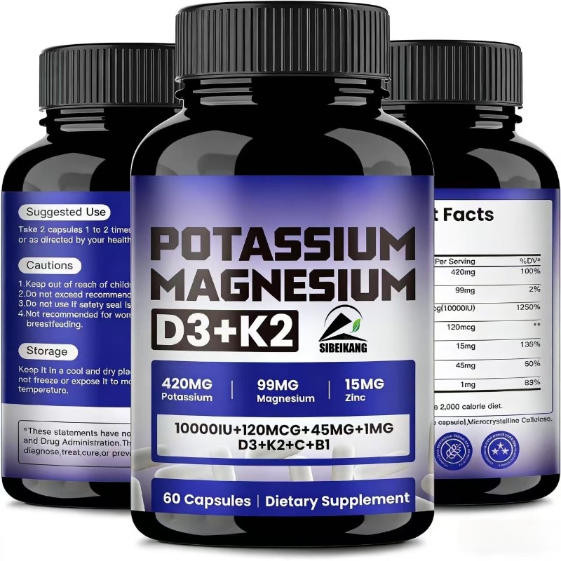Капсулы с калием, магнием и ци – обзор и цена Vitamin D3 K2 Drop