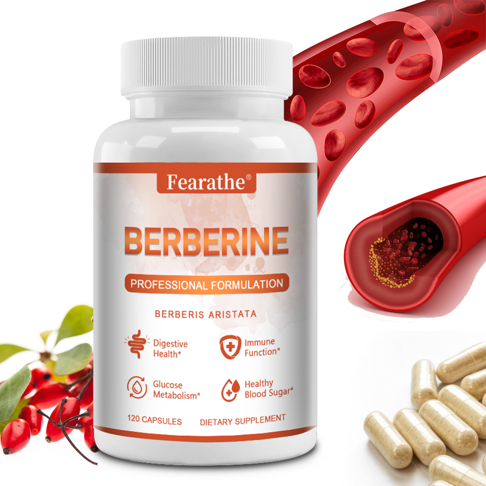 Капсулы Берберин HCL 1200 мг,  – обзор и цена Berberine Hcl Capsule