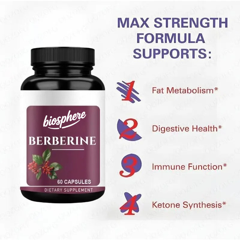Berberine Supplement-60 вегета – обзор и цена Berberine Hcl Capsule