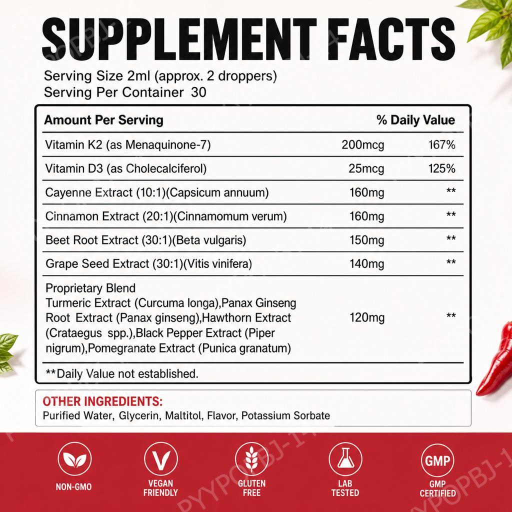 Жидкие капли Googeer Cayenne P – обзор и цена Vitamin D3 K2 Drop